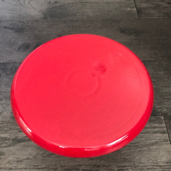 Ceramic Holiday Christmas Cake Plate Stand - Picture 2 of 8